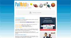 Desktop Screenshot of parimatch.fr